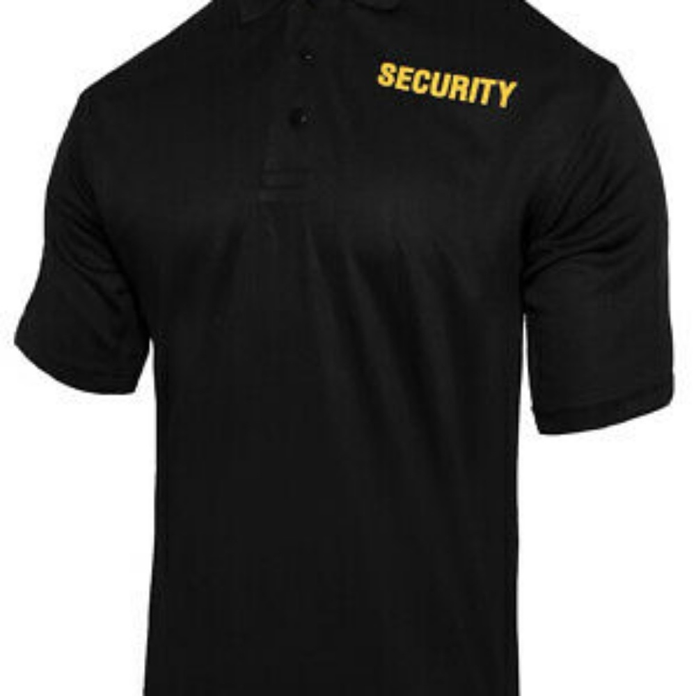 Security polo shirt